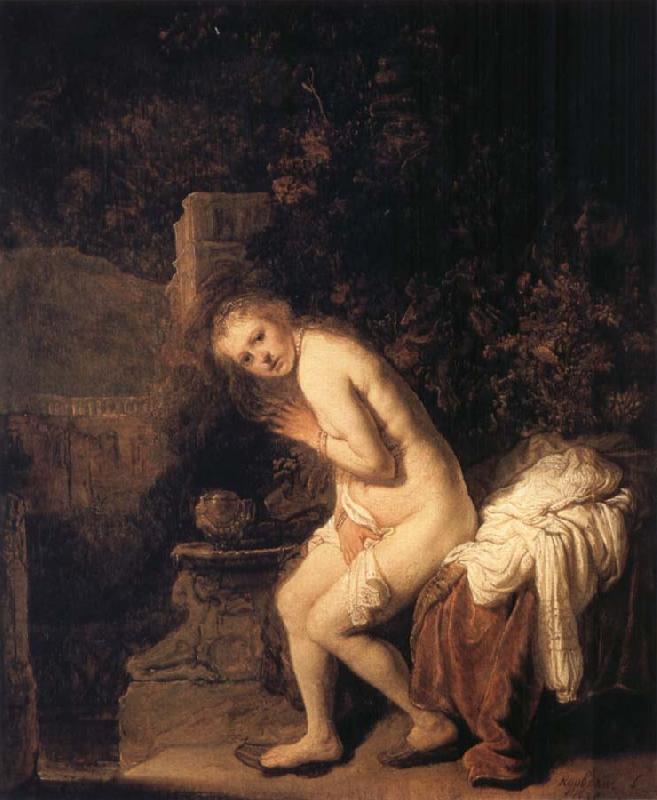 REMBRANDT Harmenszoon van Rijn Susanna Bathing